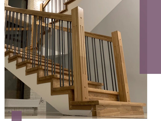 Реставрация деревянных и металлических лестниц в Таганроге