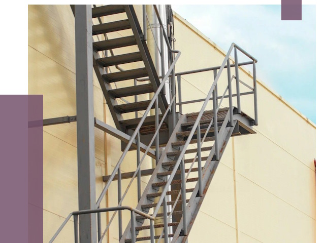 Пожарные лестницы в Таганроге от 12217 руб. — монтаж и продажа | ПРОЛЁТ-Тгн