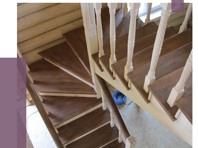 Реставрация деревянных лестниц в Таганроге от 4276 руб.