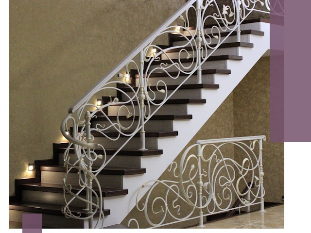 Кованые лестницы под ключ в Таганроге — изготовление и монтаж