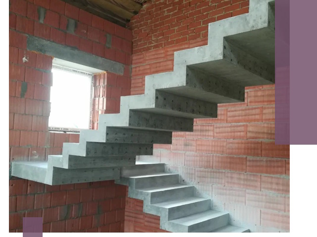 Бетонные лестницы под ключ в Таганроге: монтаж, демонтаж, ремонт