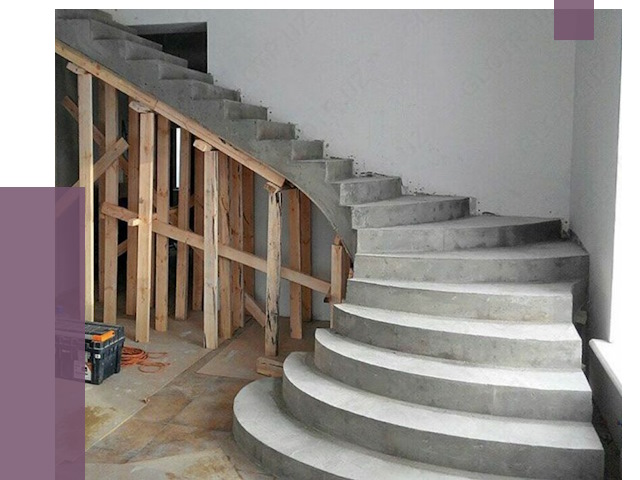 Изготовление бетонных лестниц под ключ в Таганроге от 19853 руб. | ПРОЛЁТ-Тгн