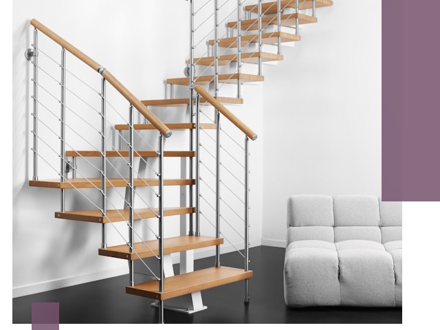 Модульные лестницы под ключ в Таганроге — монтаж и изготовление