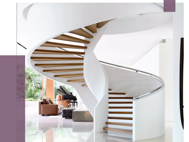 Винтовые лестницы в Таганроге под ключ от 48360 руб. | ПРОЛЁТ-Тгн