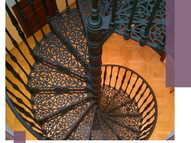 Винтовые лестницы под ключ в Таганроге: производство и монтаж