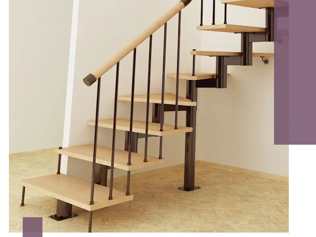 Монтаж лестниц на больцах в Таганроге — быстро и надежно