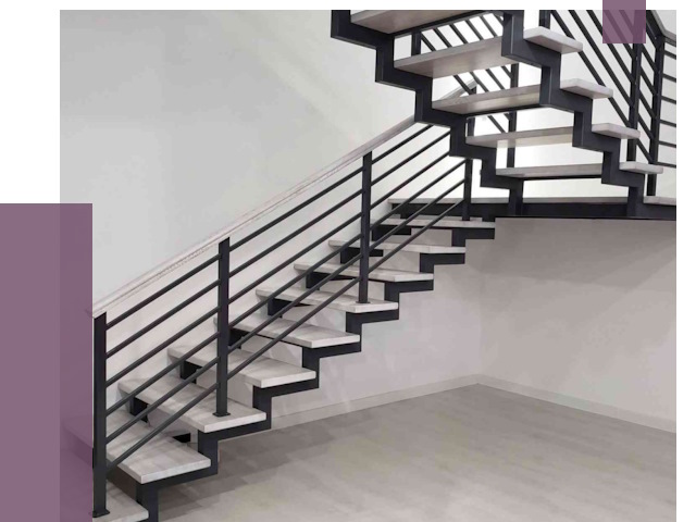 Лестницы на металлокаркасе под ключ в Таганроге от 12726 руб. | ПРОЛЁТ-Тгн