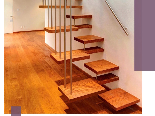 Лестницы «гусиный шаг» на заказ в Таганроге для узких пространств