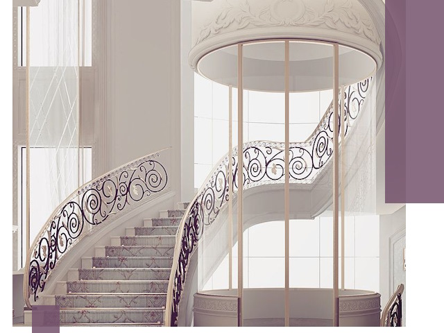 Элитные лестницы на заказ высокого класса в Таганроге