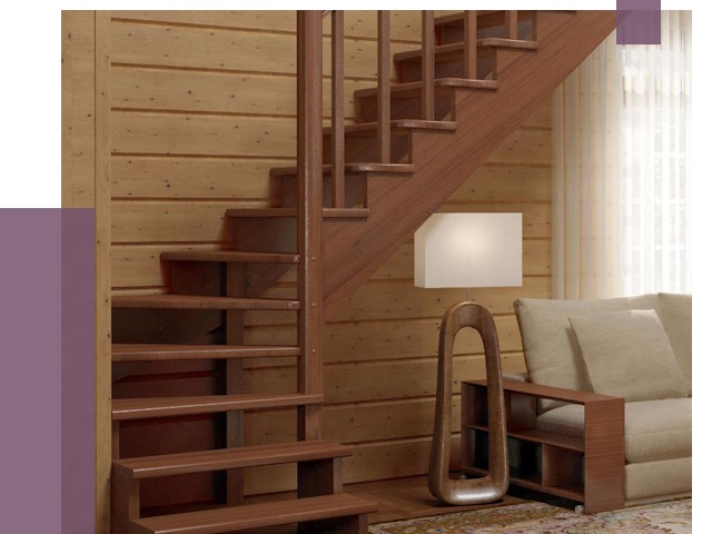 Лестницы эконом класса в Таганроге от 18173 руб. бюджетные решения