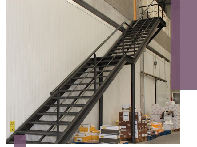 Лестницы для производства в Таганроге — изготовление и монтаж
