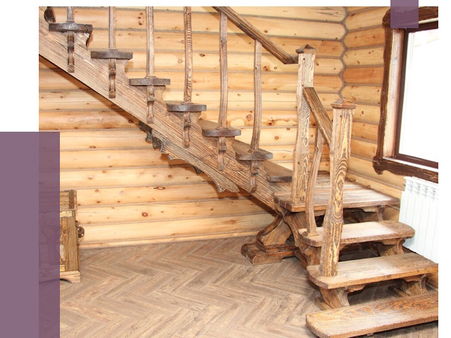 Лестницы в баню в Таганроге от 19038 руб. — изготовление | ПРОЛЁТ-Тгн