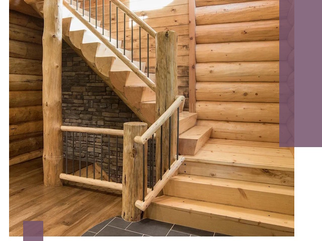 Лестницы в баню под заказ и профессиональный монтаж в Таганроге