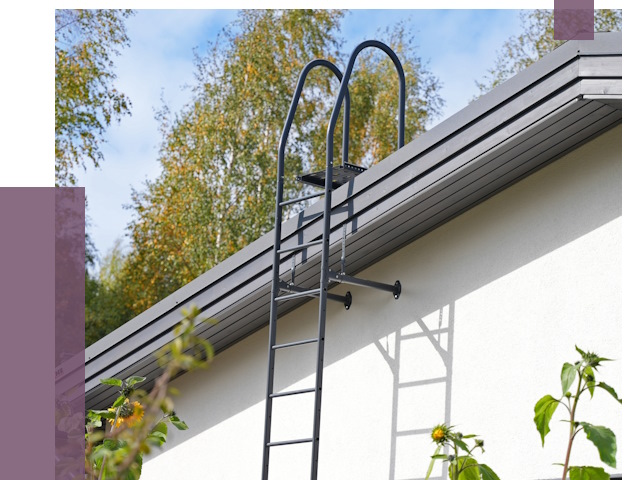 Лестницы на крышу в Таганроге от 19038 руб. — монтаж и монтаж ПРОЛЁТ-Тгн