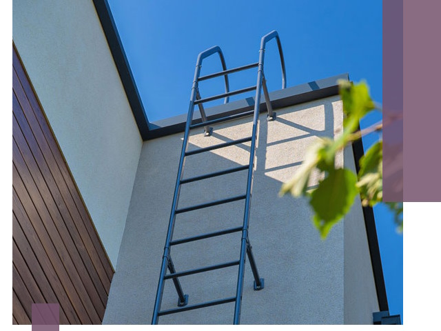 Лестницы на крышу в Таганроге — изготовление, монтаж, демонтаж