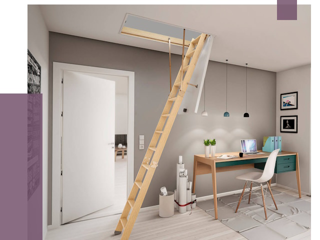 Чердачные лестницы в Таганроге — от 14508 руб. | ПРОЛЁТ-Тгн