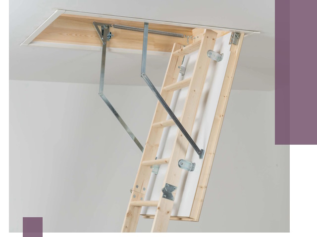 Установка чердачной лестницы под ключ в Таганроге