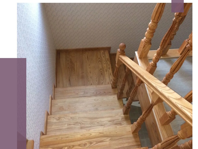 Сосновые лестницы в Таганроге под ключ от 8043 руб.  | ПРОЛЁТ-Тгн