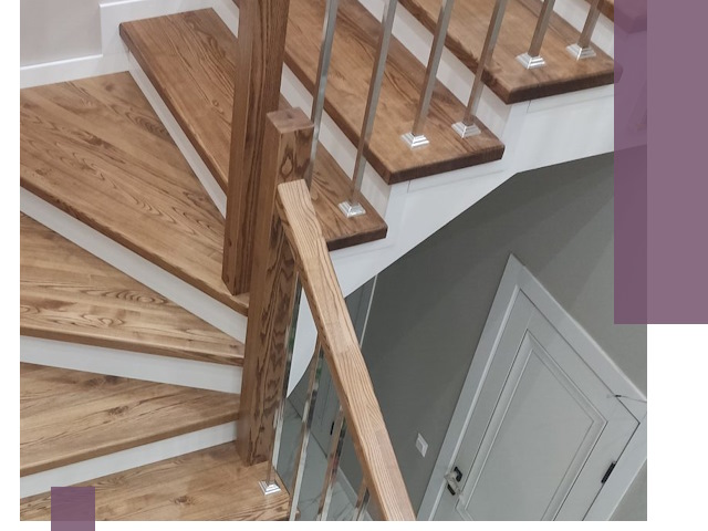 Обшивка металлических лестниц под ключ в Таганроге