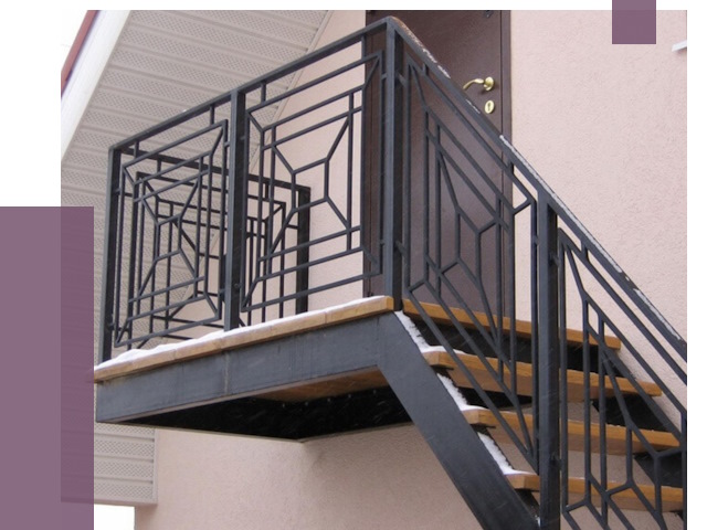 Металлические перила в Таганроге от 4276 руб.  | ПРОЛЁТ-Тгн