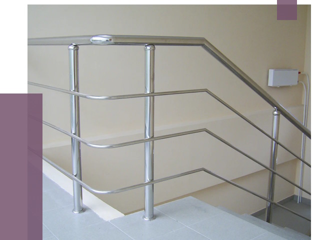 Алюминиевые перила в Таганроге от 6312 руб. под ключ | ПРОЛЁТ-Тгн