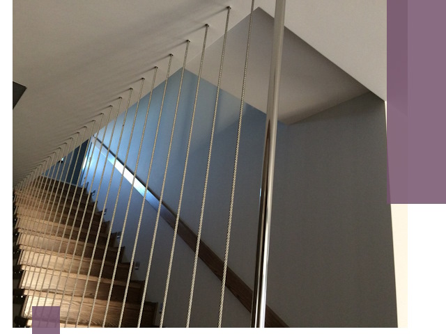 Тросовые перила под ключ в Таганроге — производство и монтаж