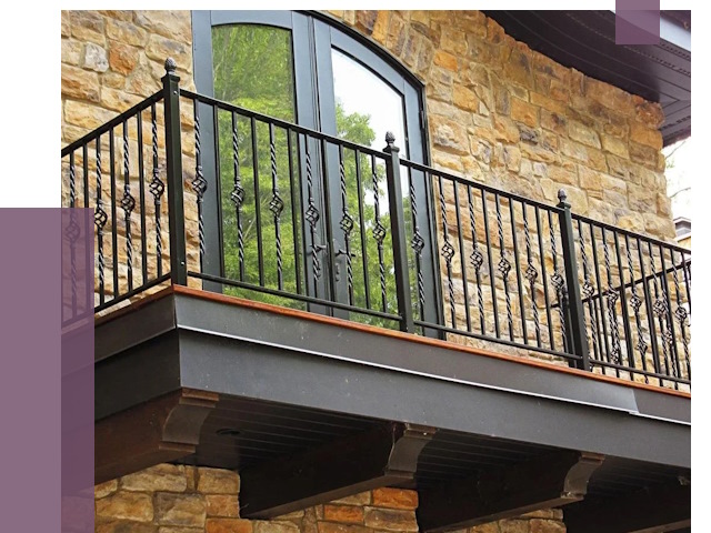 Балконные ограждения в Таганроге от 7992 руб. — купить | ПРОЛЁТ-Тгн
