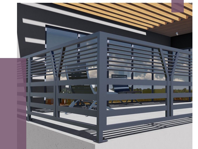 Изготовление балконных ограждений в Таганроге от 10690 руб. | ПРОЛЁТ-Тгн