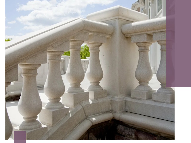 Балюстрады из металла и камня под ключ в Таганроге