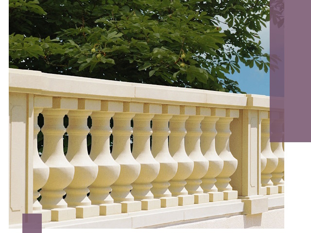 Установка балюстрады в Таганроге: изготовление и монтаж под ключ