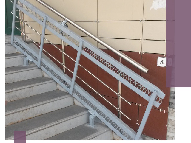 Изготовление откидных пандусов под ключ в Таганроге