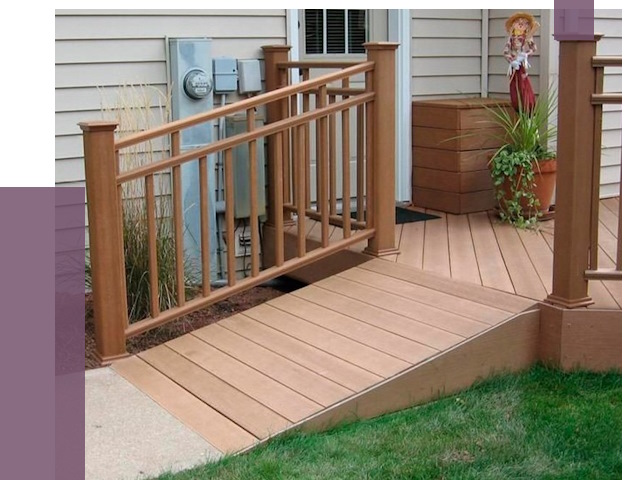 Пандус на крыльцо в Таганроге под ключ от 7738 руб.