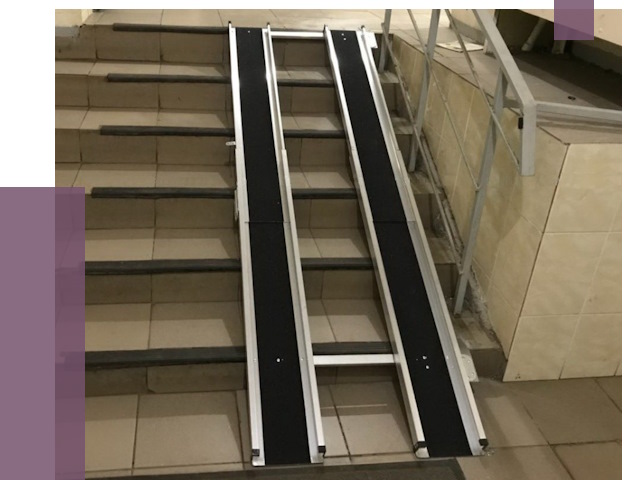 Установка пандуса в подъезд в Таганроге от 7941 руб. под ключ | ПРОЛЁТ-Тгн