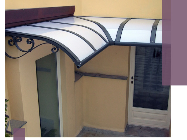 Монтаж козырьков любой сложности в Таганроге под ключ