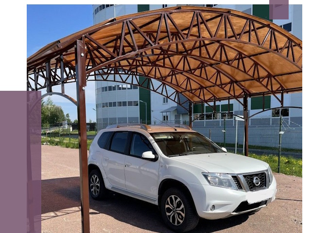 Недорогие навесы в Таганроге от 42760 руб. | ПРОЛЁТ-Тгн