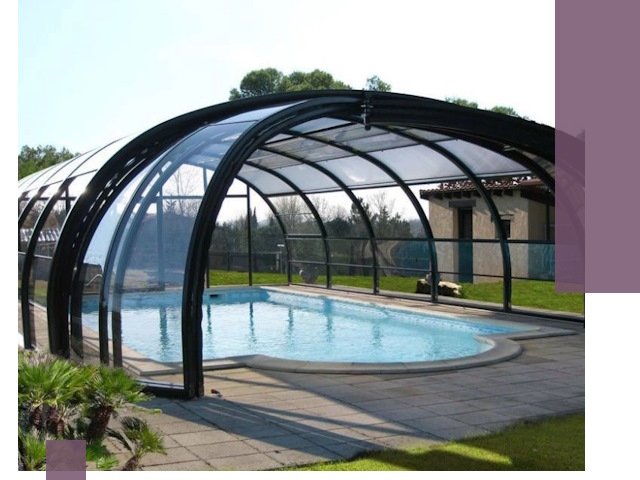 Навесы для бассейна в Таганроге: изготовление и монтаж под ключ