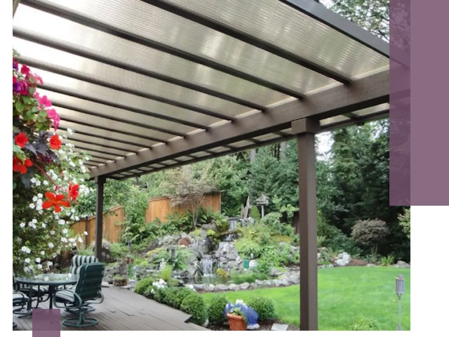 Навесы из поликарбоната под ключ в Таганроге быстро и надёжно