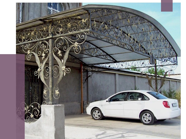 Кованые навесы в Таганроге от 14508 руб. | ПРОЛЁТ-Тгн