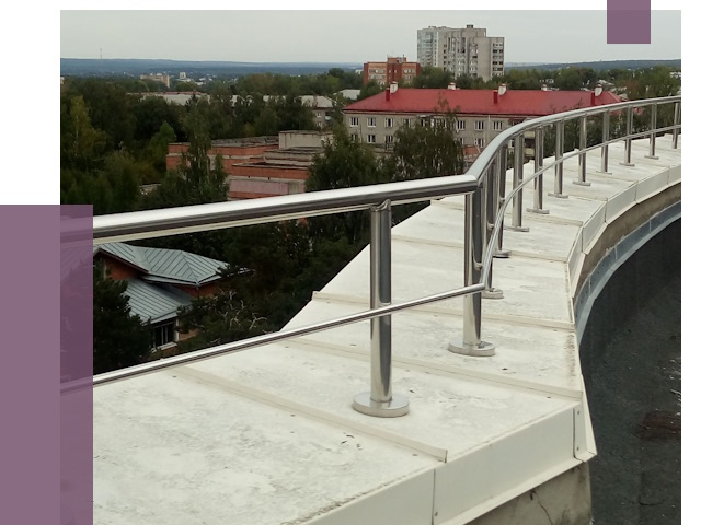 Парапеты и ограждения кровли в Таганроге от 4938 руб. 