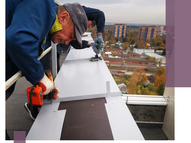 Монтаж парапетов в Таганроге — установка прочных металлических ограждений