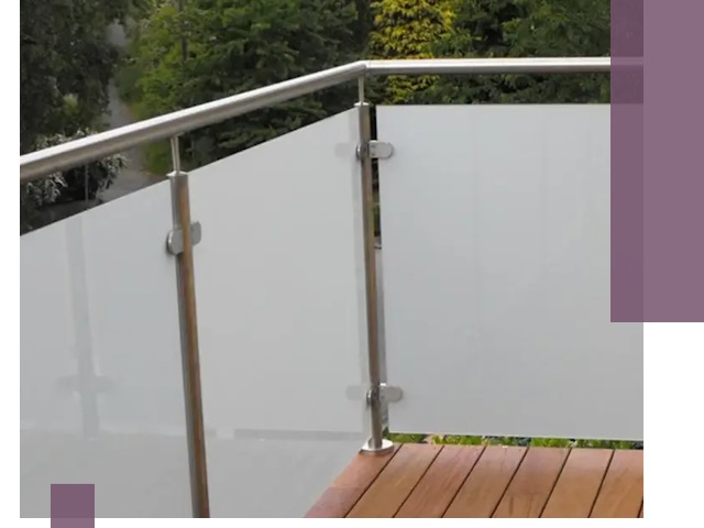 Алюминиевые парапеты для балконов и террас в Таганроге