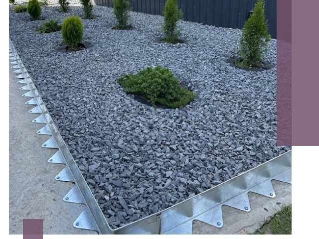 Оцинкованные металлические бордюры под заказ в Таганроге