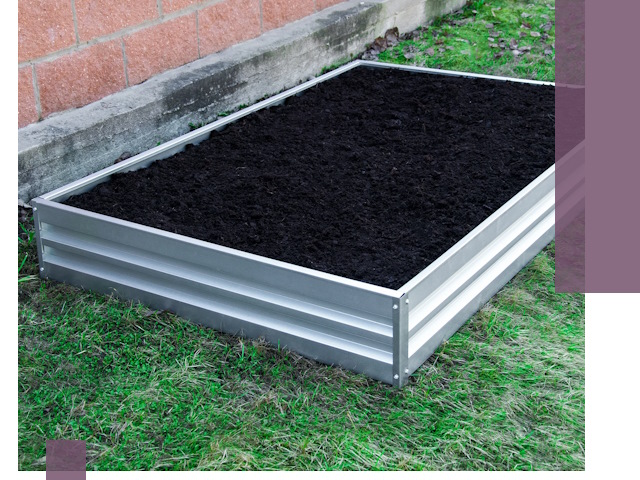 Металлические бордюры для грядок в Таганроге: прочность и аккуратность