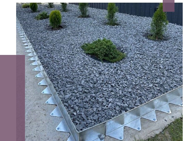 Металлические бордюры для клумб в Таганроге от 4327 руб.