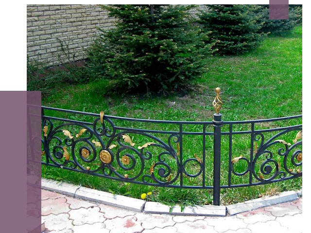 Кованые газонные ограждения в Таганроге от 7585 руб. — ПРОЛЁТ-Тгн